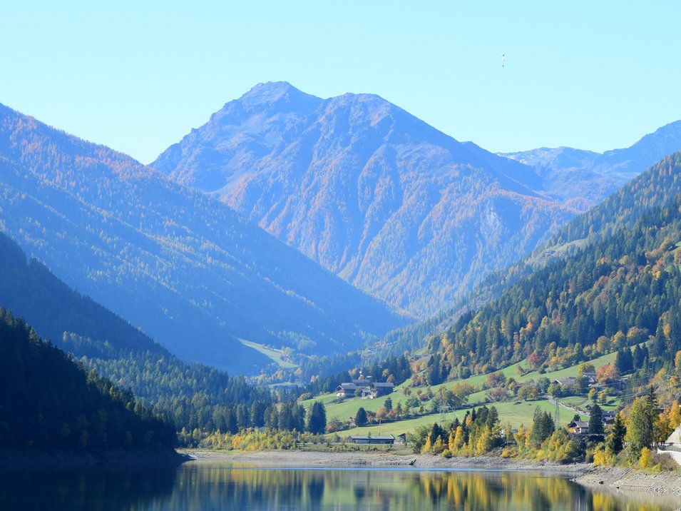 Der Zoggler-See im Ultental Der Zoggler-See im Ultental