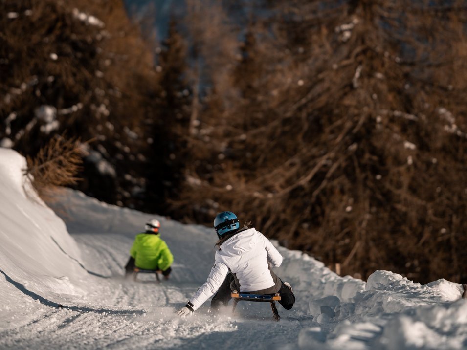 La pista da slittino più lunga dell’Alto Adige La pista da slittino più lunga dell’Alto Adige