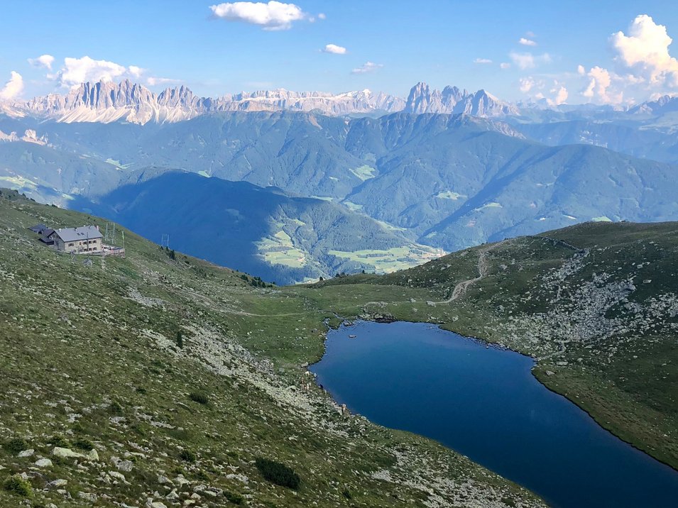 Der Radlsee oberhalb von Brixen Der Radlsee oberhalb von Brixen