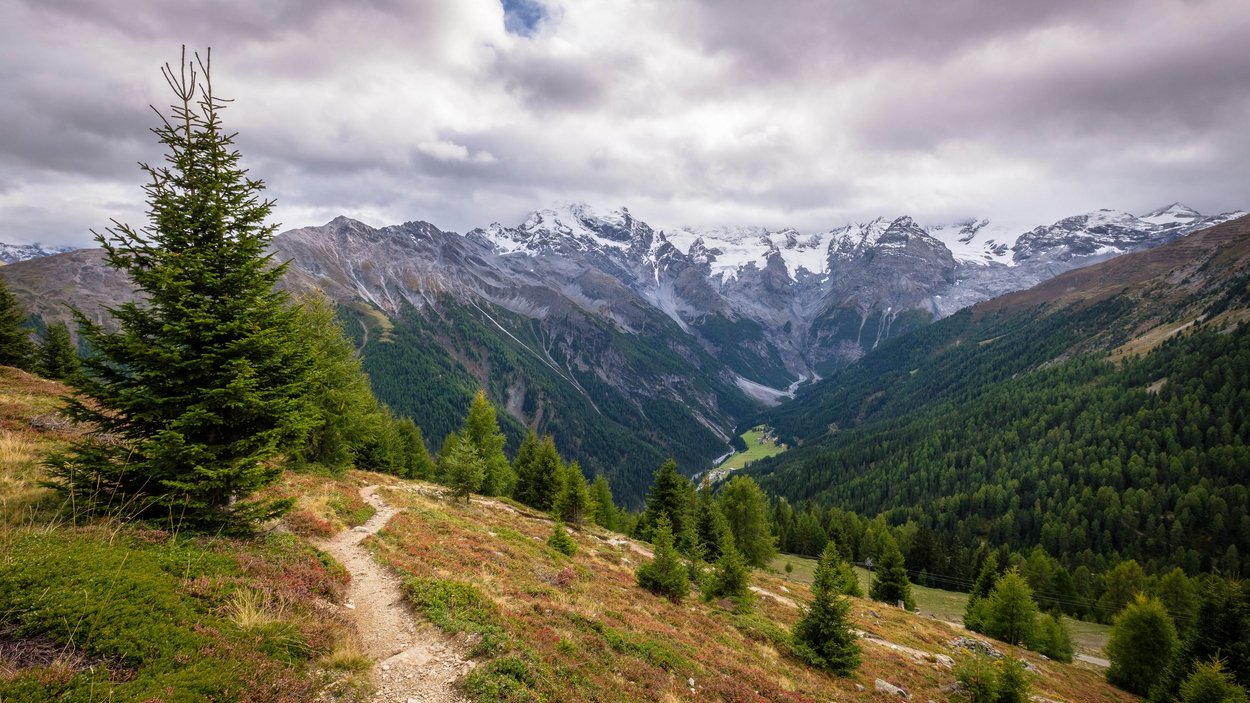 Klettern im Vinschgau – Tschenglser Hochwand Klettern im Vinschgau – Tschenglser Hochwand