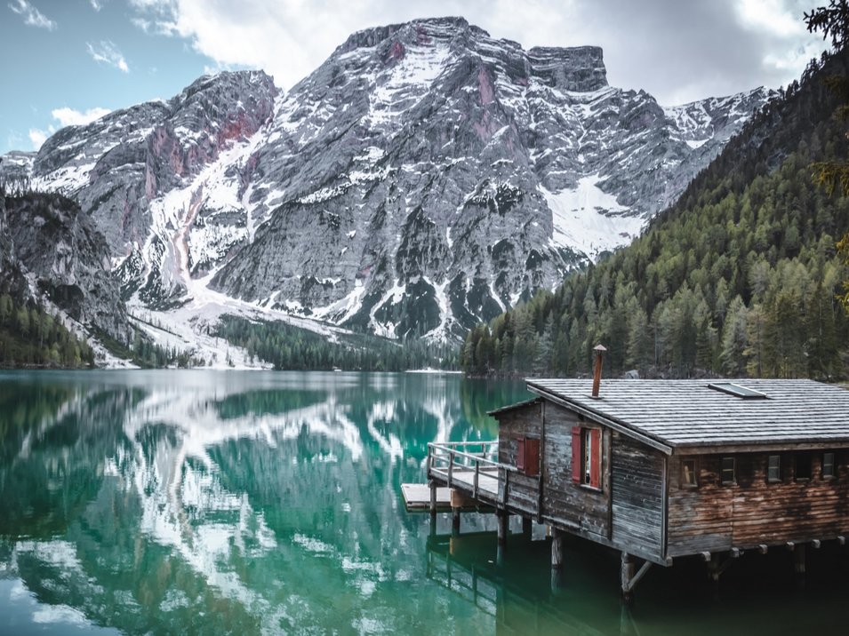 Bezaubernde Stimmung am Pragser Wildsee Bezaubernde Stimmung am Pragser Wildsee