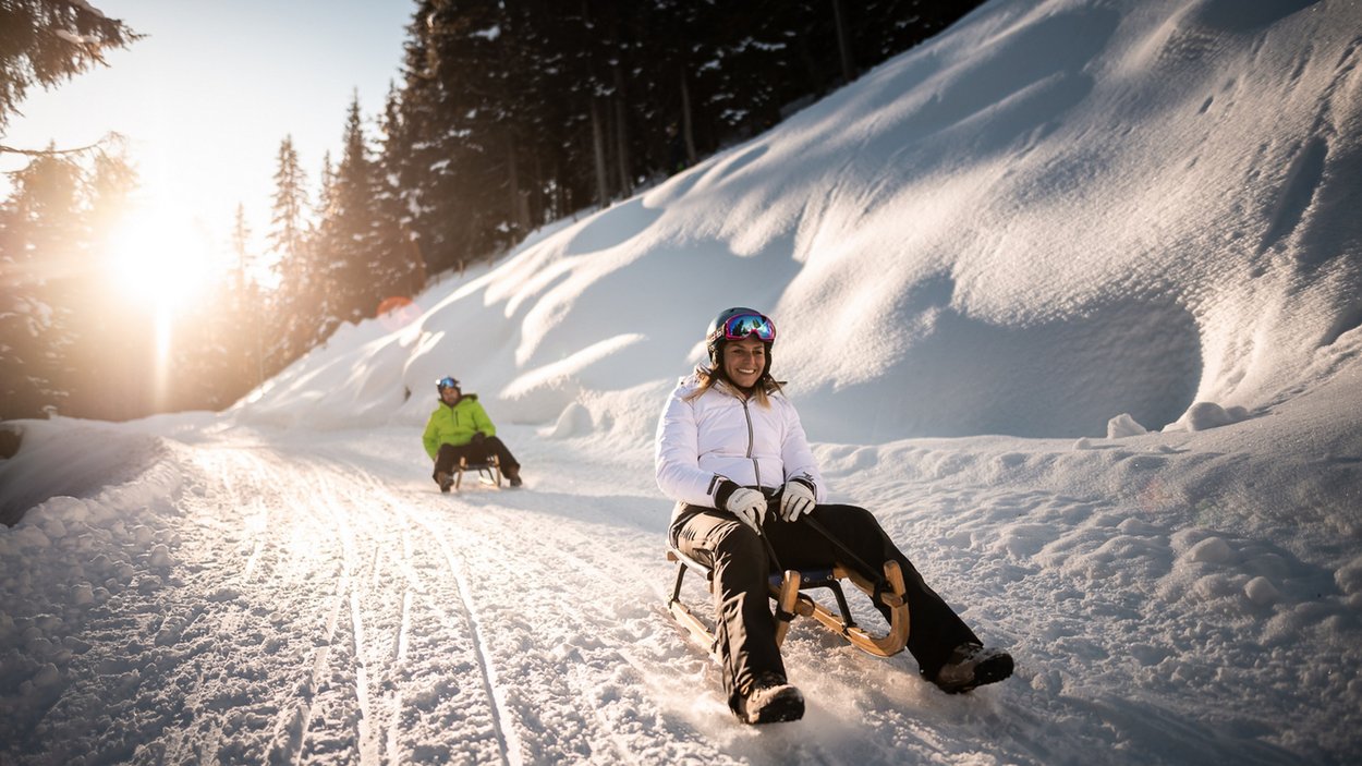 La pista da slittino più lunga dell’Alto Adige La pista da slittino più lunga dell’Alto Adige