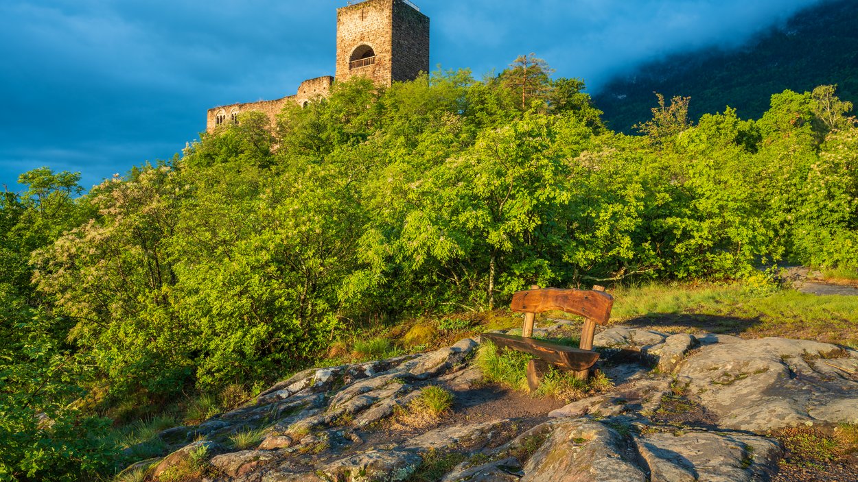 Schlossruine Boymont: untypisches Schloss in Südtirol Schlossruine Boymont: untypisches Schloss in Südtirol